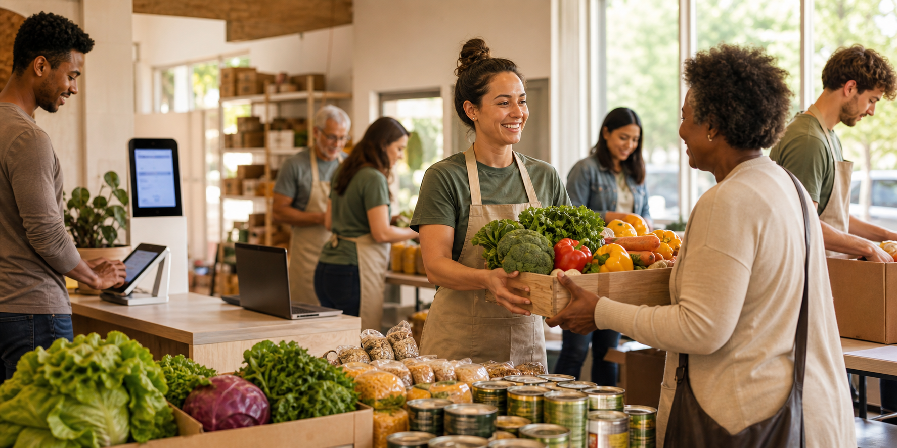 The Evolving Role of Food Banks in the Era of AI and High Unemployment