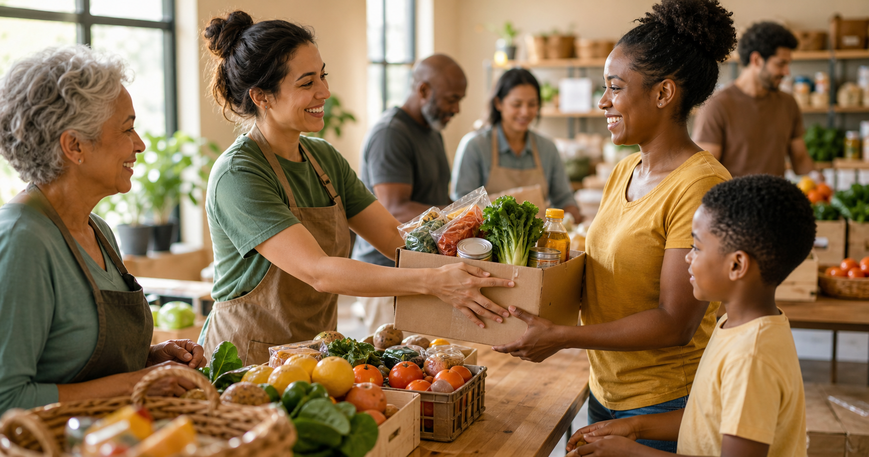 Food banks are a critical part of America’s food safety net